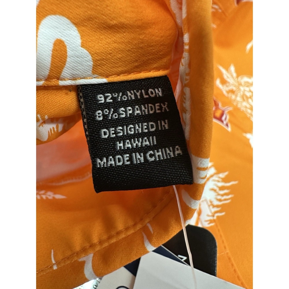 Tampa Bay Buccaneers Reyn Spooner Mens Large Throwback Creamsicle Hawaiian Shirt - Picture 6 of 9